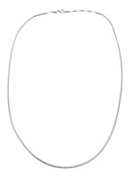 Collana Domar Catenina acciaio in Acciaio CAT 0454-60